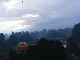 Guilin Yangshuo Hot Air Ballooning